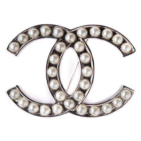 chanel brooch white|chanel brooch vintage.